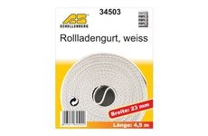 Schellenberg Rollladengurt 23mm/4,5 m weiss