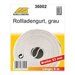 Schellenberg Rollladengurt 23mm/6,0 m grau