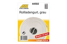 Schellenberg Rollladengurt 14mm/4,5 m grau