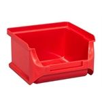 Allit ProfiPlus Box 1, rot, TÜV/GS Stapelsichtbox, 100x1