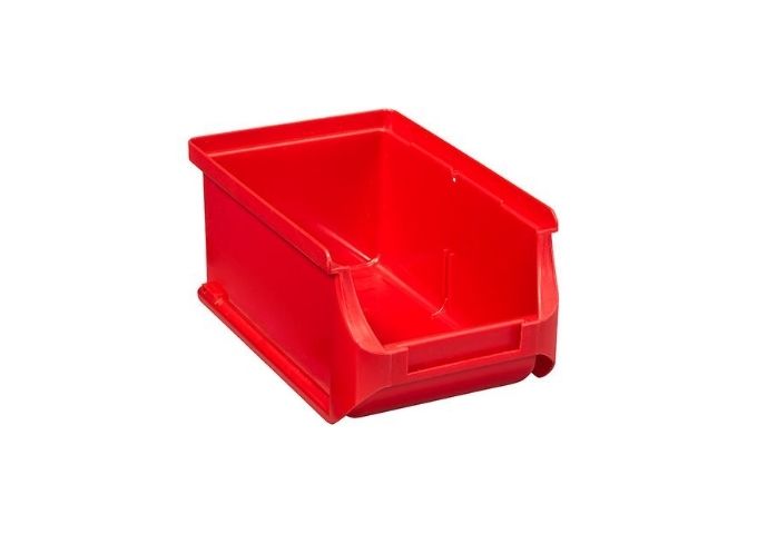 Allit ProfiPlus Box 2, rot, TÜV/GS Stapelsichtbox, 100x1