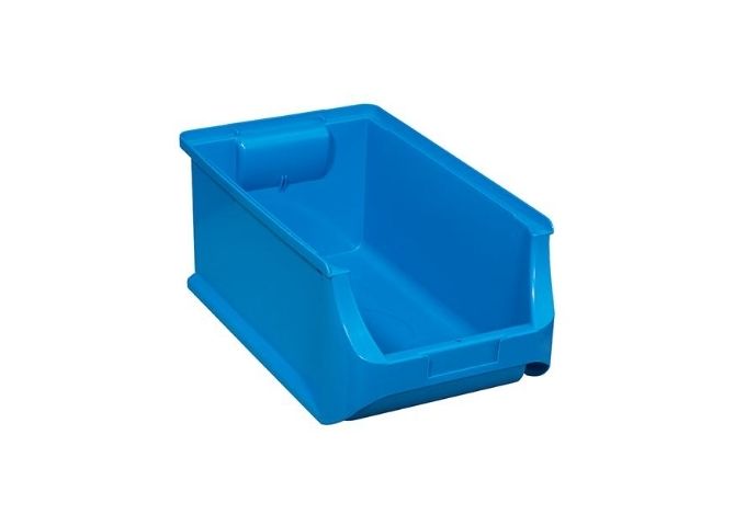 Allit ProfiPlus Box 4, blau, TÜV/GS Stapelsichtbox, 205x