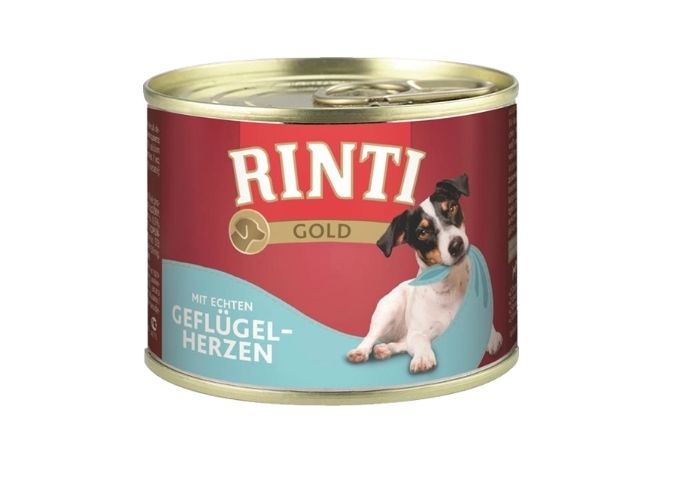  Rinti Gold Geflügelherzen, Dose 185g