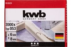 KWB Heftklammern Normaldraht Serie 053L6mm Inh ;2000