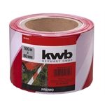 KWB Absperrband rot-weiss 100 m