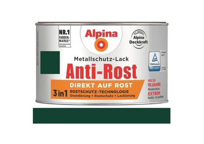 Alpina Anti Rost Matt 300 ml RAL 6005 Dunkelgrün