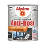 Alpina Anti Rost Hammerschlag 2,5 L ca. RAL 9005 Schwarz