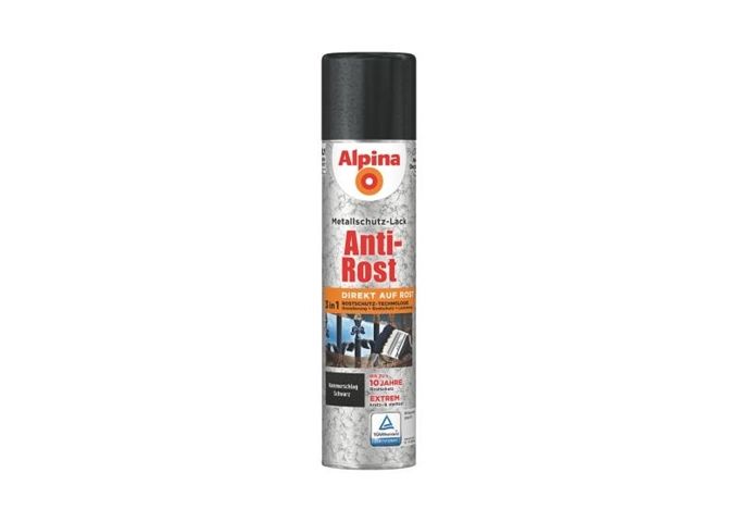 Alpina Anti Rost Spray Hammerschlag 400 ml, ca. RAL 9005