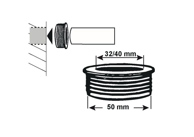  Duo-HT-Gumminippel 32/40x54mm