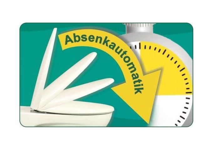  WC-Sitz Tarox, weiß, Duroplast Absenkautomatik