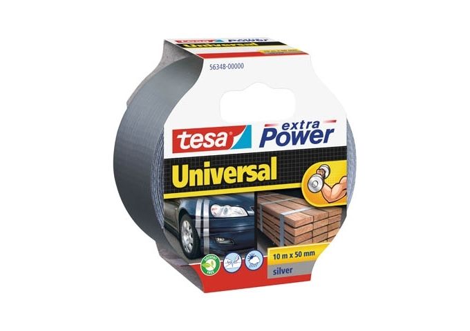  tesa Extra Power Universal 10m ;50mm silbergrau