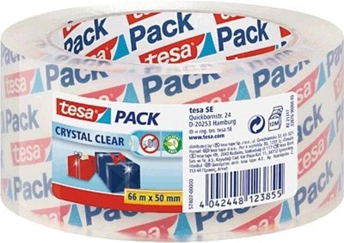  tesapack ultra strong, crystal 66m;50mm