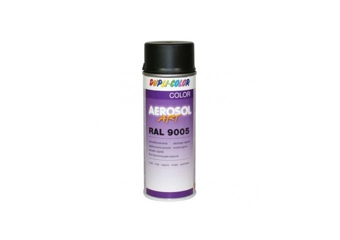  Aerosol Art schwarz Buntlack matt 400 ml