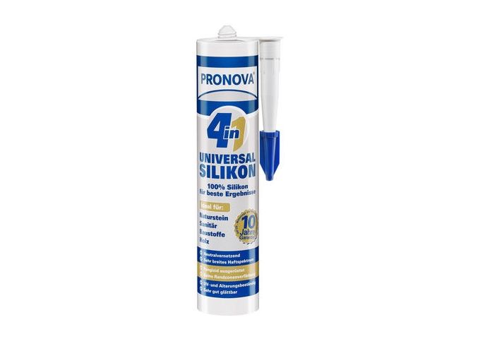 Pronova Pronova Universalsilikon 4in1 300 ml weiß