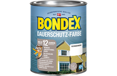 Bondex Dauerschutzfarbe 0,75 L Schneeweiss