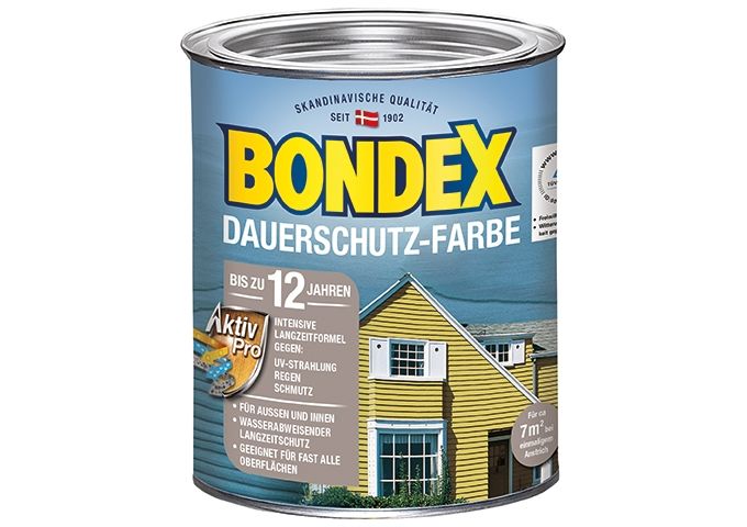 Bondex Bondex Dauerschutzfarbe 2,5 L Silbergrau