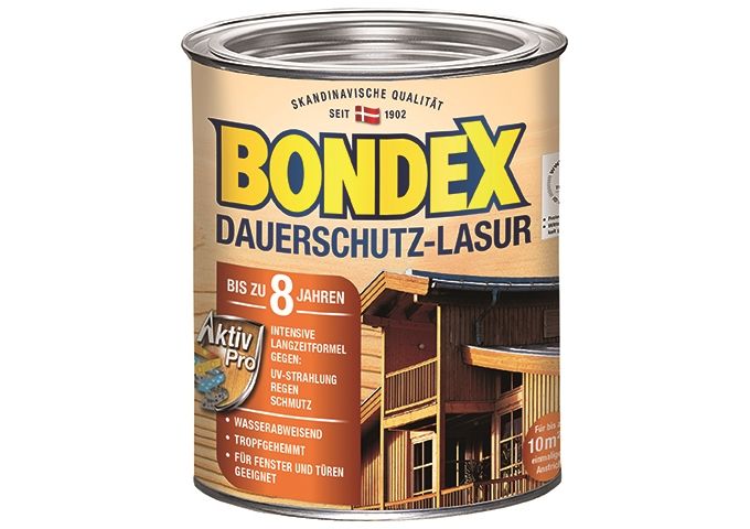Bondex Bondex Dauerschutz-Lasur 0,75 L Grau