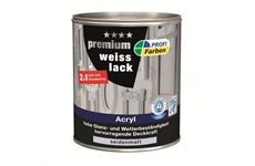 Rühl PROFI Acryl Premium Weisslack seidenmatt 375 ml