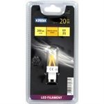 Hama Xavax LED 1,8W Filament G9 Warmweiß,200lm,2700K