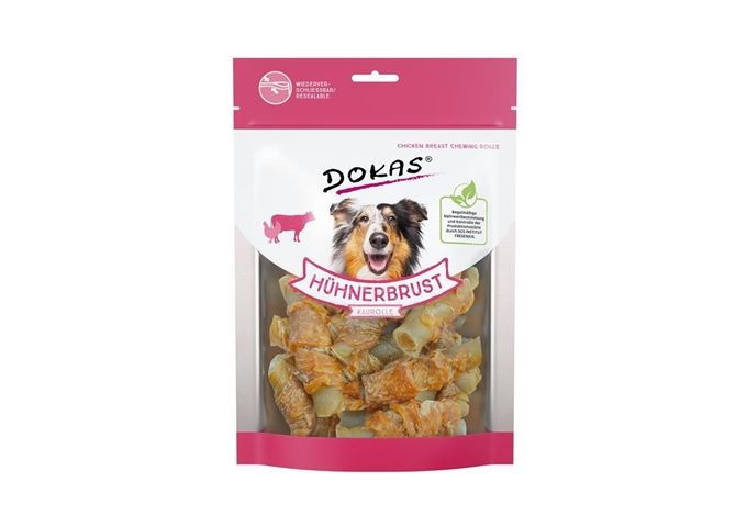  Dokas Hühnerbrust Kaurolle 250 g