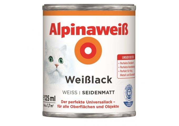 Alpina AP Alpinaweiß Weißlack SM 125 ml