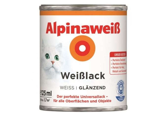 Alpina AP Alpinaweiß Weißlack GL 125 ml