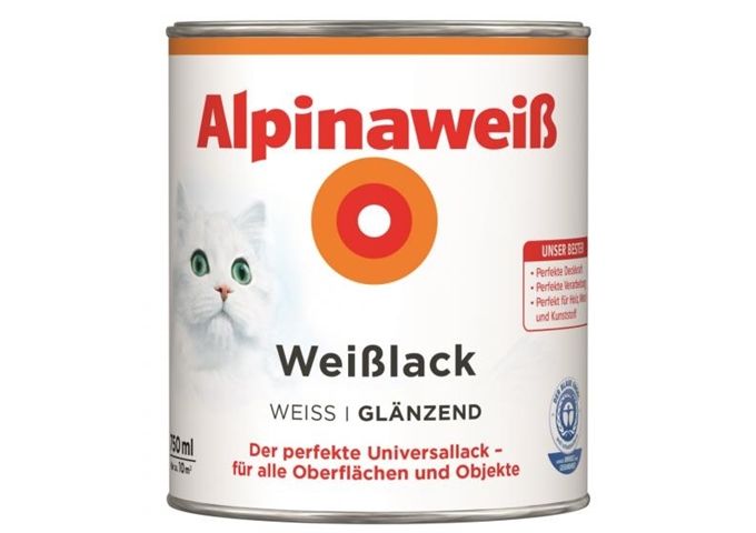 Alpina AP Alpinaweiß Weißlack GL 750 ml