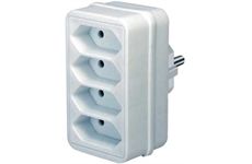 Brennenstuhl Adapterstecker Schuko - 4xEuro