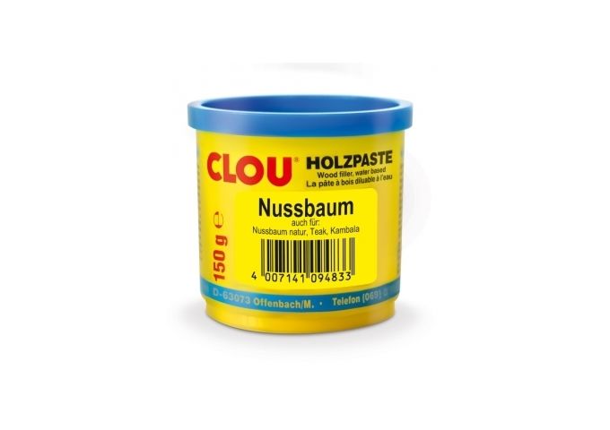Clou Holzpaste W 10 Nussbaum 150 g