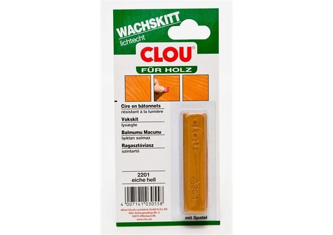 Clou Wachskitt-Stange Eiche hell
