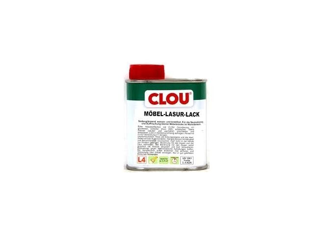 Clou Möbel-Lasur Lack L4 125 ml Teak hell