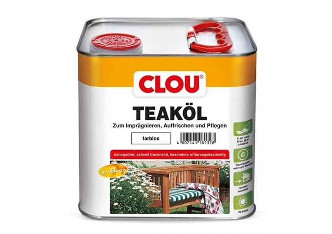 Clou Teak-Öl 2,5 L