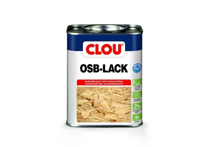 Clou OSB- Lack farblos 0,75 L