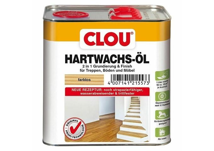 Clou Hartwachs-Öl 2,5 L