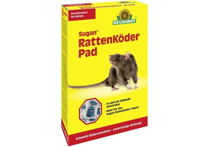 Neudorff Neudorff Sugan Rattenköder Pads 400g