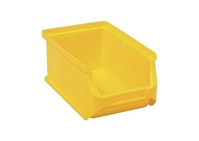 Allit ProfiPlus Box 2, gelb, TÜV/GS Stapelsichtbox, 102x