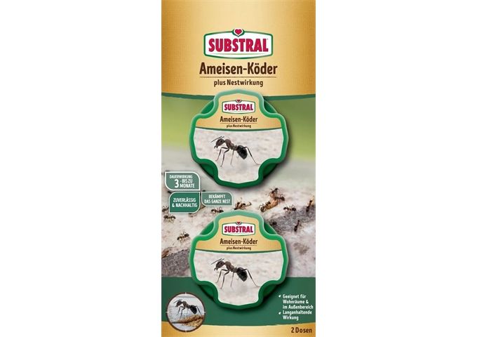 Substral Ameisen-Köder Plus Nestwirkung 2 Stück