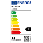 Blulaxa LED SMD Lampe A60 E27 14W 1521 lm WW