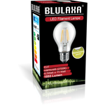 Blulaxa LED Filament Lampe A60 E27 8,5W 1055 lm WW