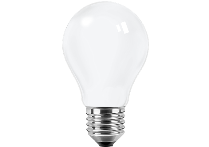 Blulaxa LED Filament Lampe A60 E27 7W 810 lm WW opal
