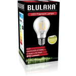 Blulaxa LED Filament Lampe A60 E27 7W 810 lm WW