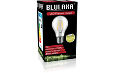 Blulaxa LED Filament Lampe A60 E27 7W 810 lm WW