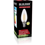 Blulaxa LED Filament Lampe C35 E14 4,5W 470lm WW