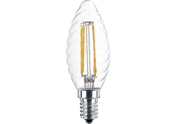 Blulaxa LED Filament Lampe CW35 E14 4,5W 470 lm WW