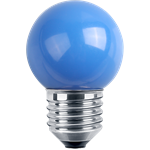 Blulaxa LED Deko Lampe G45 E27 1W blau IP44