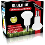Blulaxa LED SMD Lampe R50 E14 5W 470 lm WW120 Doppelpack