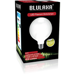Blulaxa LED Filament Lampe G95 E27 7W 810 lm WW opal