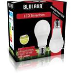 Blulaxa LED SMD Lampe A60 E27 8W 810 lm WWDoppelpack