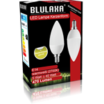 Blulaxa LED SMD Lampe C35 E14 5W 470 lm WWDoppelpack