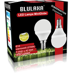 Blulaxa LED SMD Lampe C35 3W 250 lm WW Doppelpack